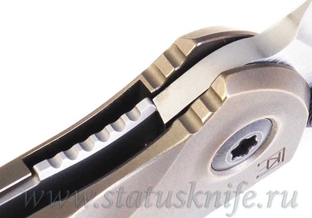 Нож CKF Sokosha (A.Marfione, А.Малышев, М390, титан, карбон, циркути, цирконий)