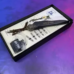 Harry Potter Magic Feather Pen set black
