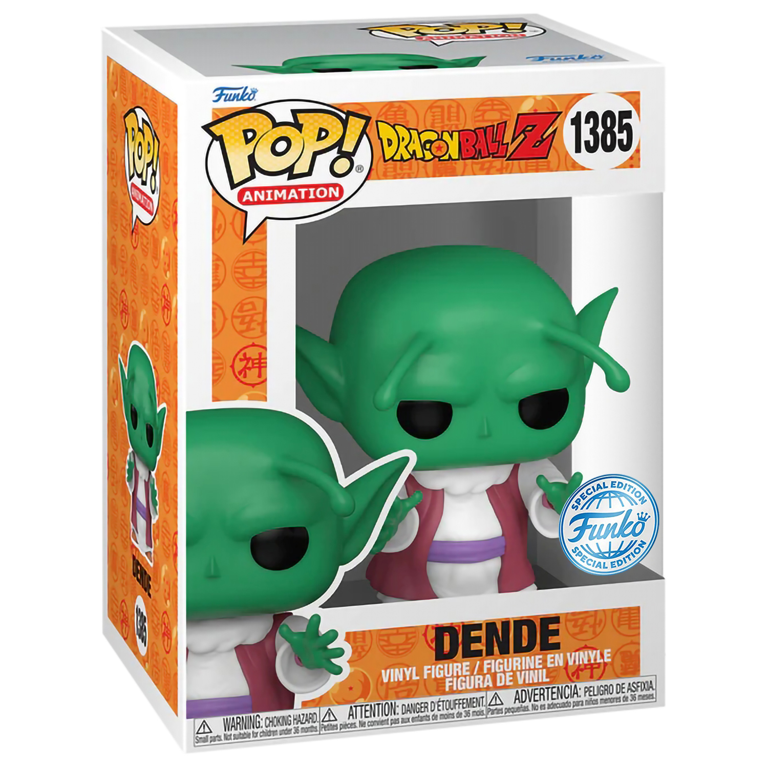 Funko POP Dragon Ball Z Dende Exc 1385 2390