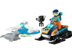 Конструктор LEGO City 60376 Снегоход «Исследователь Арктики»