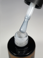 Камуфлирующее базовое покрытие с шиммером (Rubber base shine) #090, 10 ml