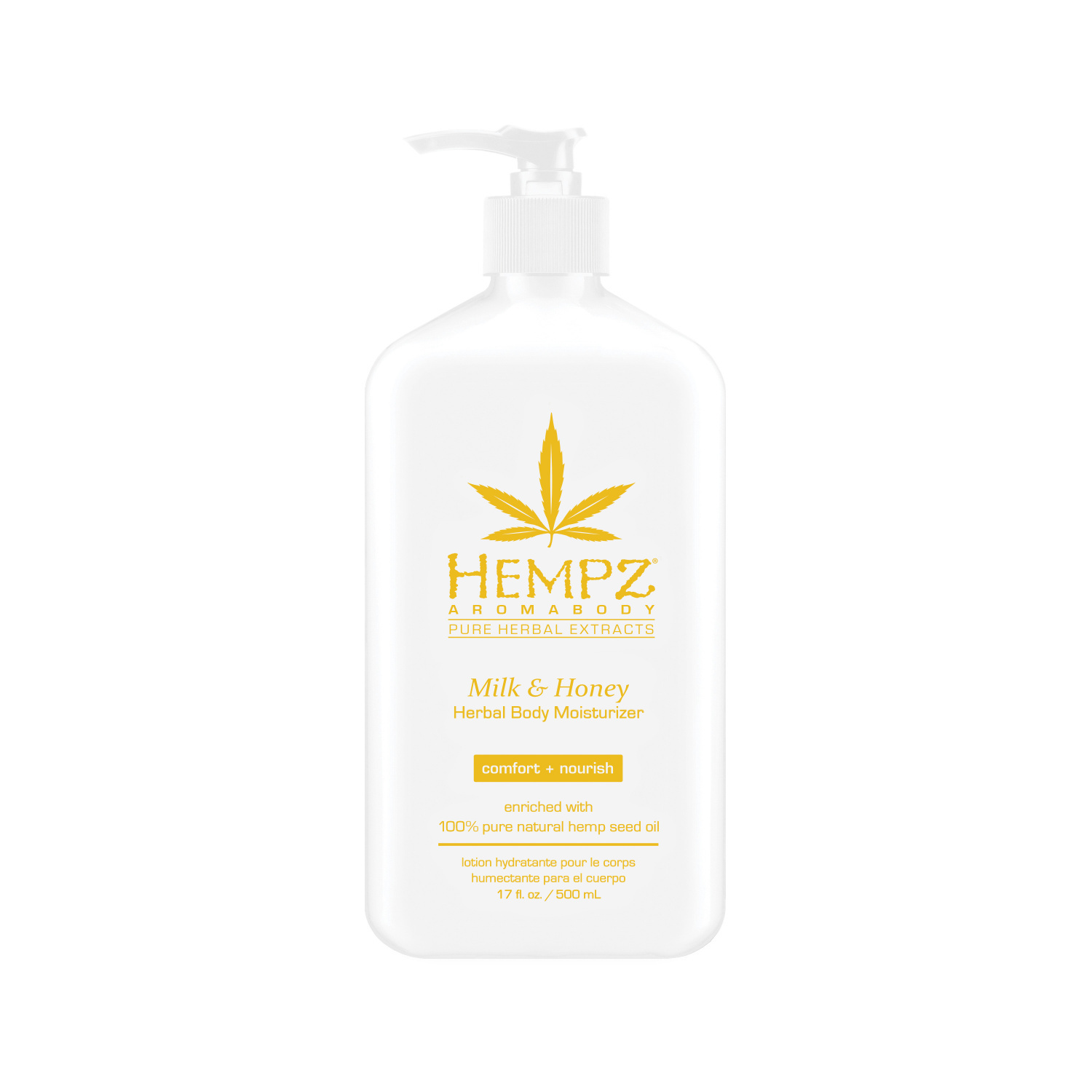 Hempz Aromabody MIlk & Honey Herbal Body Moisturizer (500 ml), фото 1