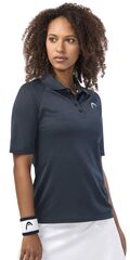 Женское поло Head Performance Polo Shirt - navy