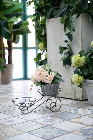 Подставка Настольная на 2 горшка Санки