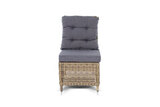 фото 2 "Бергамо" плетеный центральный модуль дивана, цвет соломенный на profcook.ru