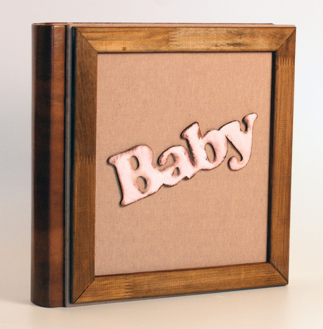 Детский фотоальбом "BABY" для девочки