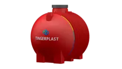 Подземно-наземная ёмкость 10 м3 (PT 10) Тингард 10000 л. горизонтальный (3070x2400x2590см;500кг;красная) - арт.553993