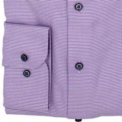 Сорочка мужская Eterna Slim Fit 4158-F170-93 лиловая из фактурной ткани