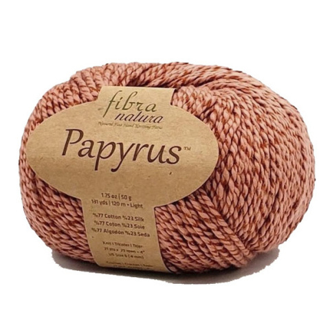 Пряжа Fibra Natura Papyrus 27 амарант (уп. 10 мотков)