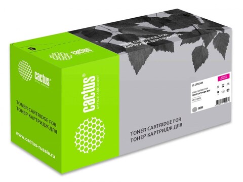 Лазерный картридж Cactus CS-CF333AV (HP 654A) пурпурный для HP Color LaserJet M651 Enterprise, M651dn Enterprise (CZ256A) (15'000 стр.)