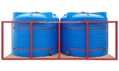 Кассета транспортная с пластиковыми емкостями STERH 2х4500T 10000 л.(420x215x185см;синий) - арт.555103