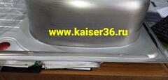 Кухонная мойка врезная из нержавеющей стали Kaiser KSS-7850 (3)