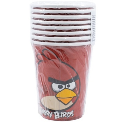 Стакан Angry Birds 8шт