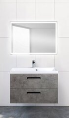 BelBagno AURORA-800-2C-SO-CP AURORA База под раковину подвесная с двумя выкатными ящиками, Cemento Pallido, 800x450x500, AURORA-800-2C-SO-CP фото