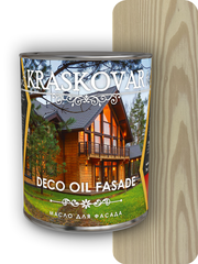 Масло для фасада Kraskovar Deco Oil Fasade белый