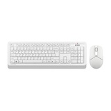 Клавиатура + мышь A4Tech Fstyler FG1012 , USB беспроводная Multimedia (FG1012 WHITE)