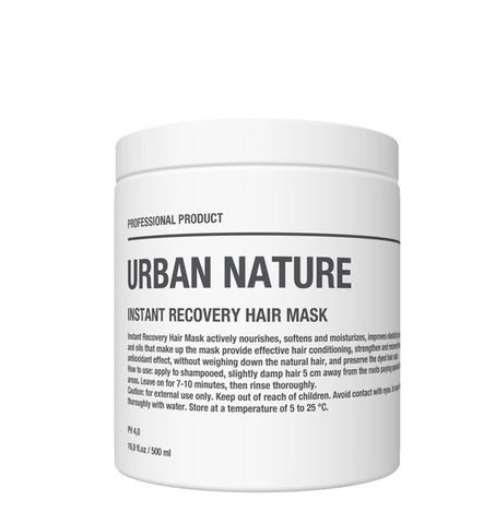 Urban Nature RECOVERY Маска "Мгновенное восстановление"