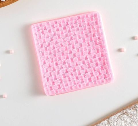 Молд коврик Вязание, 10х10, Арт. СЛ-611, силикон