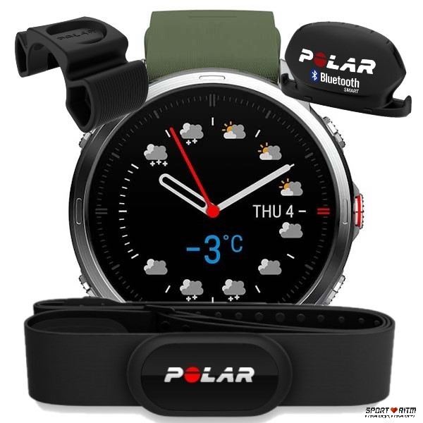 Polar Grit X Green Velo