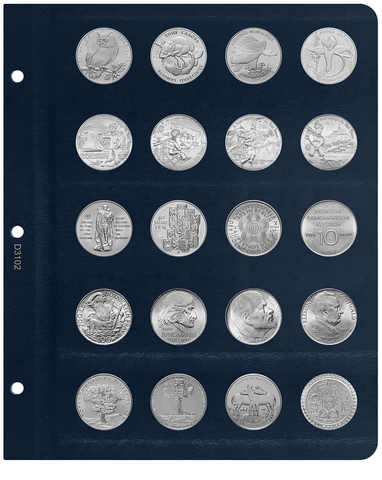 Универсальный лист для монет диаметром 31 мм КоллекционерЪ