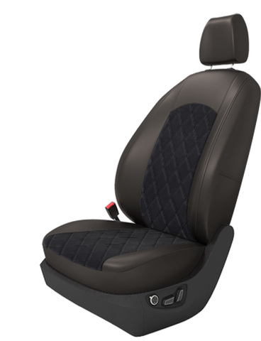 Авточехлы правый руль на 2 ряда (на заказ)