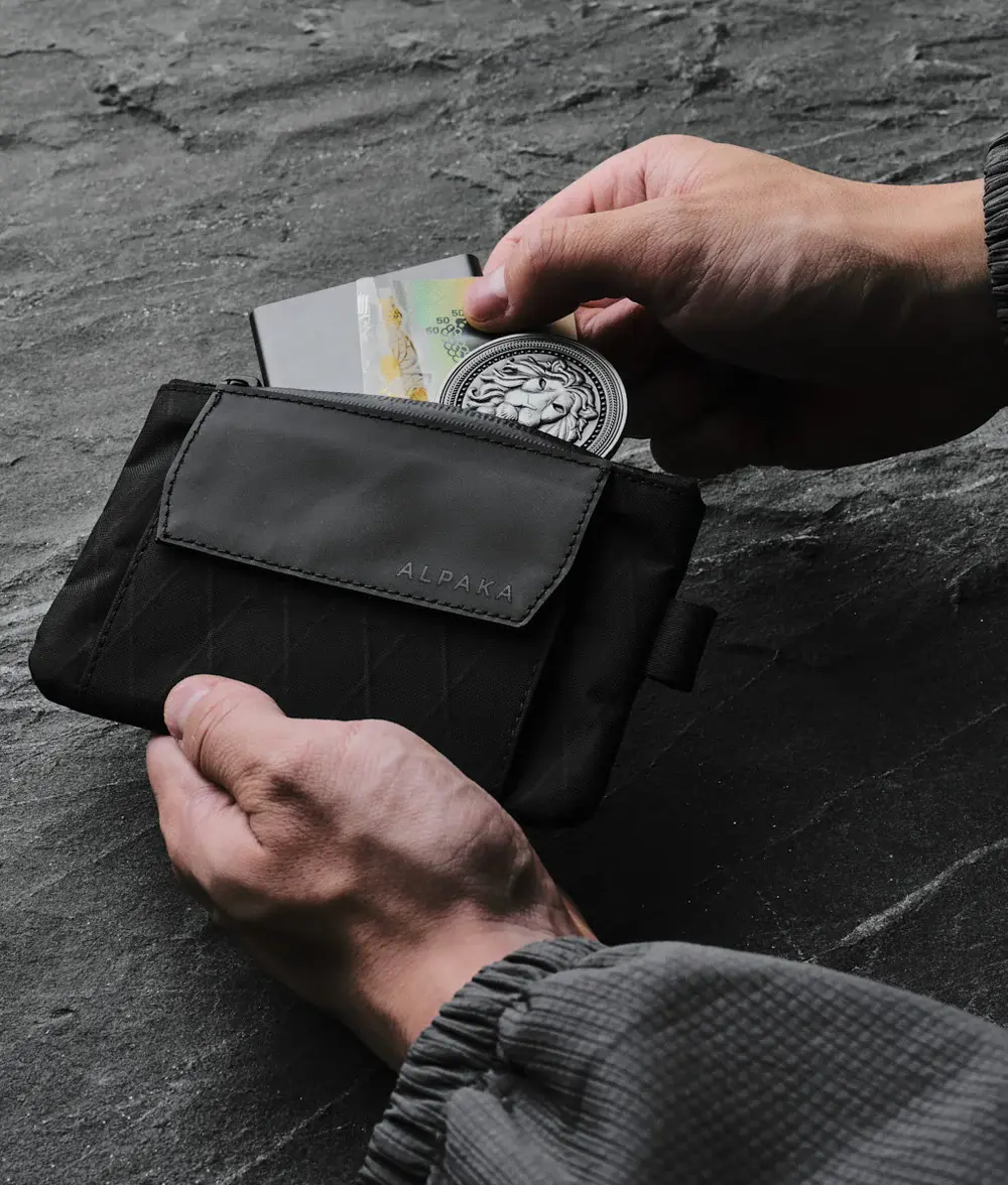 Купить кошелек Alpaka Zip Pouch Coin онлайн с бесплатной доставкой