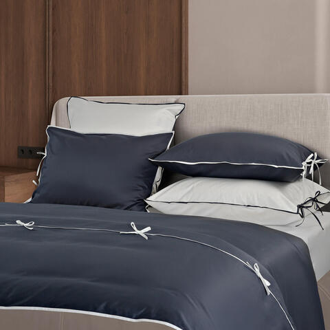 Комплект наволочек 2шт 50х70 Sharmes Luca белый/антрацит