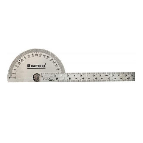 KRAFTOOL Protractor 145 мм, Транспортир (34290)