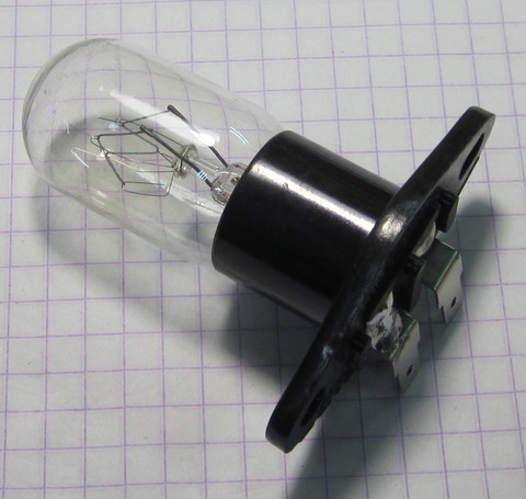 Лампа для микроволновки 250V 2A цоколь Т170