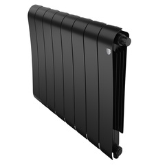 Royal Thermo Infinity VR 500 Noir Sable, 8 секций - радиатор с нижним правым подключением