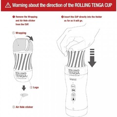 Набор Tenga Vacuum Gyro Roller: Мастурбатор и устройство для вращения и создания вакуума