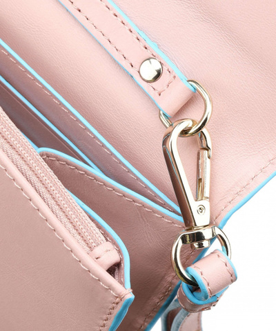 Клатч женский Piquadro Blue Square AC4707B2R/RO3 розовый, кожа натуральная