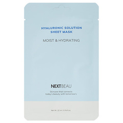 Тканевая маска с гиалуроновой кислотой NEXTBEAU Hyaluronic Solution Sheet Mask