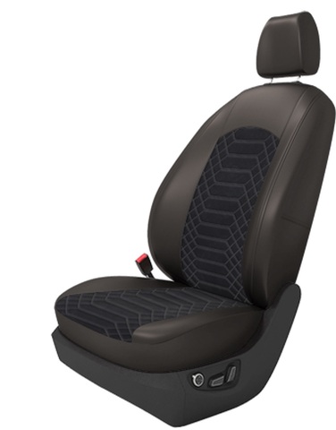 Авточехлы правый руль на 2 ряда (на заказ)