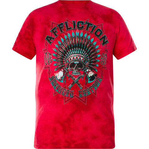 Affliction | Футболка мужская AC Native Roar A23799 перед