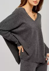 Джемпер с V-образным вырезом Marc & Andre W21-00CH416