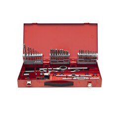 Набор метчиков и плашек M3 -M12 HSS-G 44пр Ruko 245030 (АКЦИЯ) (!)