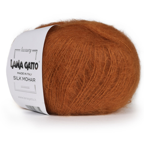 Пряжа Lana Gatto Silk Mohair 14524 апельсин