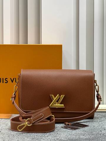 Сумка женская Louis Vuitton Soft Twist коричневый