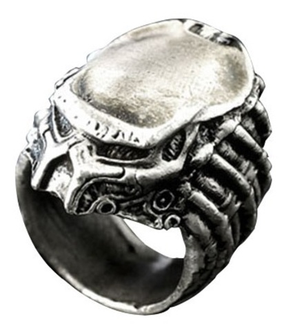 Хищник в маске кольцо металлическое