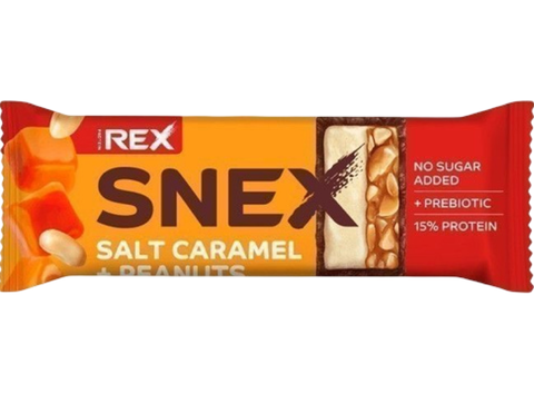 Батончик многослойный протеиновый SNEX Соленая карамель 50гр*12шт