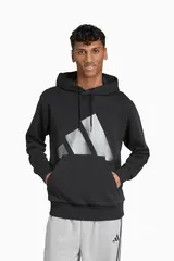 Кофта adidas Essentials Holiday 3-Stripes - черный