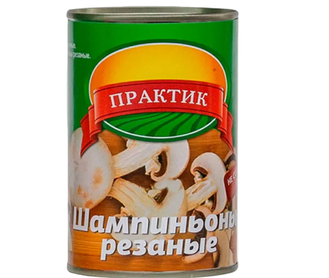 Шампиньоны практик рез ж/б 425мл