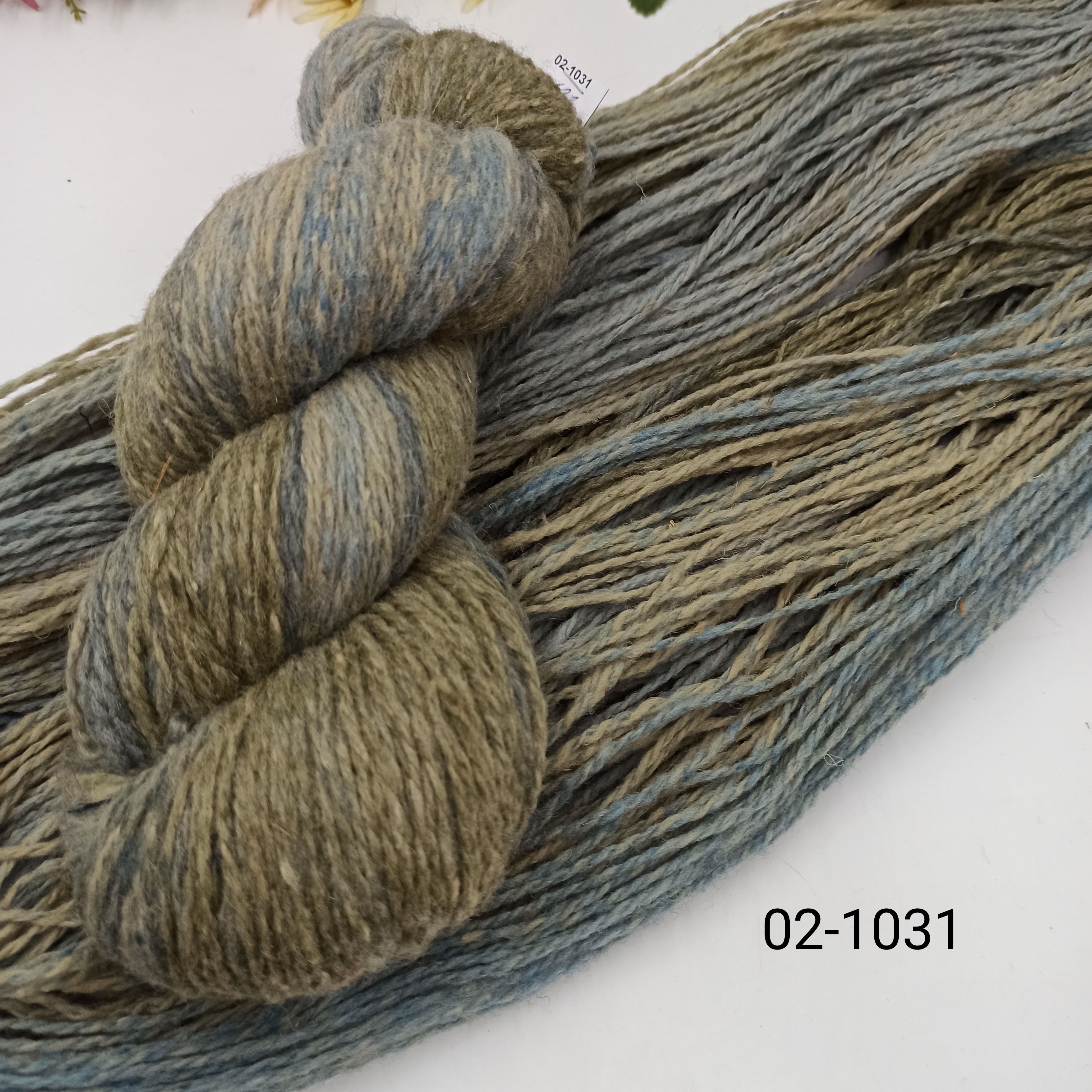 Дундага 6/2 шерсть секционного окрашивания 02-1031