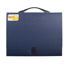 
          Папка-портфель на застежке Alingar, А4 360х265х40 мм, пластиковая, 800 мкм, ассорти, "Metallic"