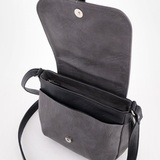 Сумка Саломея 106 македония серый + черный