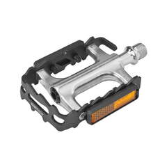 Педали вело FP-975 Feimin 9/16" алюм/сталь чёрно-серебр/360086