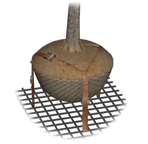 Монтаж системы скрытого крепления кома к сетке