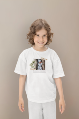 Футболка оверсайз с персонализацией Mjölk White