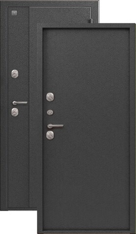 Термодверь входная Сезам Т-111 (2026), 2 замка, 1,2 мм металл, (серебро антик+серебро антик)